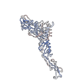 9573_5h30_C_v1-3
Cryo-EM structure of zika virus complexed with Fab C10 at pH 6.5