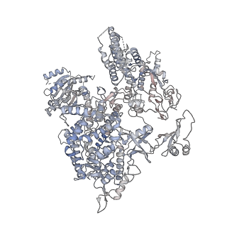 0147_6h68_A_v1-2
Yeast RNA polymerase I elongation complex stalled by cyclobutane pyrimidine dimer (CPD) with fully-ordered A49