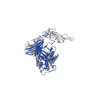 34729_8hfz_B_v1-1
Cryo-EM structure of SARS-CoV-2 prototype spike protein in complex with white-tailed deer ACE2