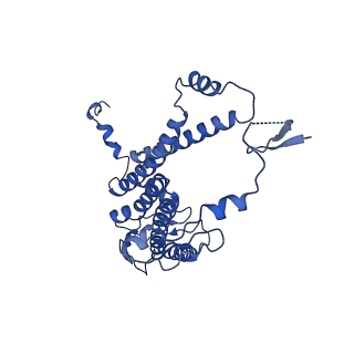 34839_8hjv_L_v1-1
Cryo-EM structure of carotenoid-depleted RC-LH complex from Roseiflexus castenholzii at 10,000 lux