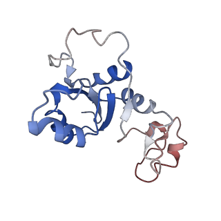 34860_8hku_L30P_v1-0
Cryo-EM Structures and Translocation Mechanism of Crenarchaeota Ribosome