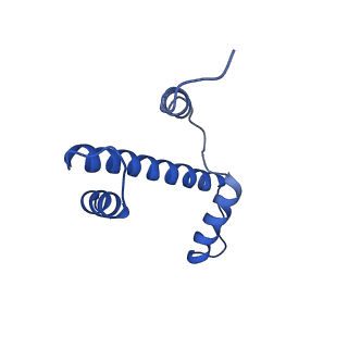 34954_8hqy_E_v1-2
Cryo-EM structure of SSX1 bound to the H2AK119Ub nucleosome at a resolution of 3.05 angstrom