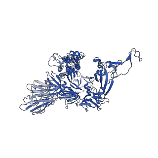 35622_8ios_A_v1-1
Structure of the SARS-CoV-2 XBB.1 spike glycoprotein (closed-1 state)