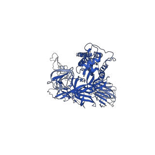 35623_8iot_B_v1-1
Structure of the SARS-CoV-2 XBB.1 spike glycoprotein (closed-2 state)