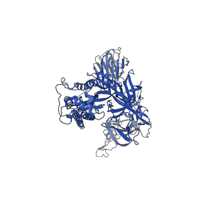 35623_8iot_C_v1-1
Structure of the SARS-CoV-2 XBB.1 spike glycoprotein (closed-2 state)