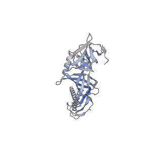 9695_6iok_K_v1-1
Cryo-EM structure of multidrug efflux pump MexAB-OprM (0 degree state)
