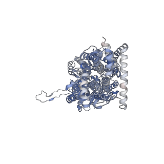 9696_6iol_E_v1-1
Cryo-EM structure of multidrug efflux pump MexAB-OprM (60 degree state)
