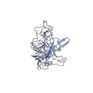 8100_5ipk_D_v1-4
Structure of the R432A variant of Adeno-associated virus type 2 VLP