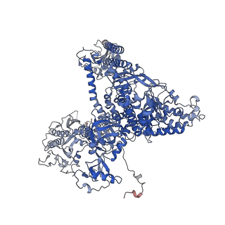 9713_6ir9_A_v1-3
RNA polymerase II elongation complex bound with Elf1 and Spt4/5, stalled at SHL(-1) of the nucleosome