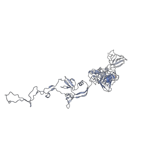 3374_5iv5_AC_v1-4
Cryo-electron microscopy structure of the hexagonal pre-attachment T4 baseplate-tail tube complex