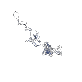 3374_5iv5_CF_v1-4
Cryo-electron microscopy structure of the hexagonal pre-attachment T4 baseplate-tail tube complex