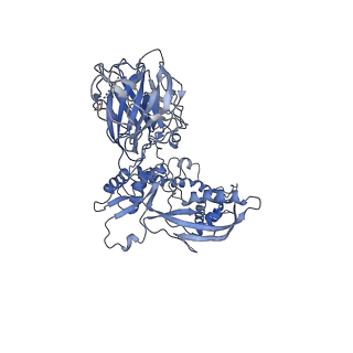 9765_6j0n_L_v1-2
Cryo-EM Structure of an Extracellular Contractile Injection System, baseplate in extended state, refined in C6 symmetry