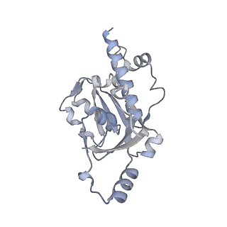 0675_6j50_E_v1-3
RNA polymerase II elongation complex bound with Spt4/5 and foreign DNA, stalled at SHL(-1) of the nucleosome (tilted conformation)