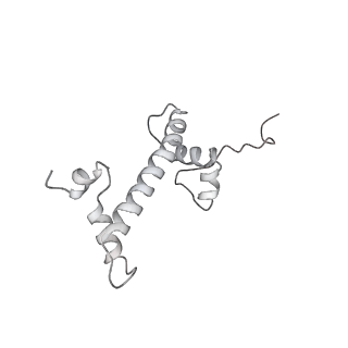 0675_6j50_g_v1-3
RNA polymerase II elongation complex bound with Spt4/5 and foreign DNA, stalled at SHL(-1) of the nucleosome (tilted conformation)