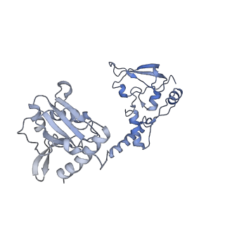 0687_6j6h_Q_v1-1
Cryo-EM structure of the yeast B*-a1 complex at an average resolution of 3.6 angstrom