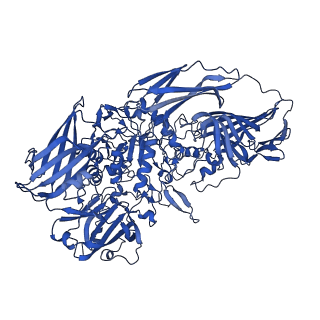 5995_3j7h_B_v1-3
Structure of beta-galactosidase at 3.2-A resolution obtained by cryo-electron microscopy