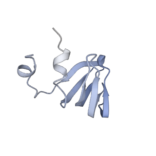 6413_3jb9_F_v1-1
Cryo-EM structure of the yeast spliceosome at 3.6 angstrom resolution