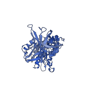 22311_7jg5_F_v1-0
Cryo-EM structure of bedaquiline-free Mycobacterium smegmatis ATP synthase rotational state 1