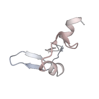 6643_5juo_BA_v1-3
Saccharomyces cerevisiae 80S ribosome bound with elongation factor eEF2-GDP-sordarin and Taura Syndrome Virus IRES, Structure I (fully rotated 40S subunit)