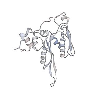 6643_5juo_ZA_v1-3
Saccharomyces cerevisiae 80S ribosome bound with elongation factor eEF2-GDP-sordarin and Taura Syndrome Virus IRES, Structure I (fully rotated 40S subunit)