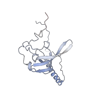 6644_5jup_Y_v1-3
Saccharomyces cerevisiae 80S ribosome bound with elongation factor eEF2-GDP-sordarin and Taura Syndrome Virus IRES, Structure II (mid-rotated 40S subunit)