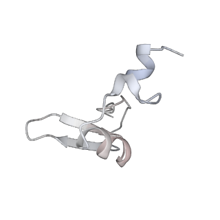 6645_5jus_BA_v1-4
Saccharomyces cerevisiae 80S ribosome bound with elongation factor eEF2-GDP-sordarin and Taura Syndrome Virus IRES, Structure III (mid-rotated 40S subunit)