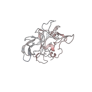 6645_5jus_F_v1-4
Saccharomyces cerevisiae 80S ribosome bound with elongation factor eEF2-GDP-sordarin and Taura Syndrome Virus IRES, Structure III (mid-rotated 40S subunit)