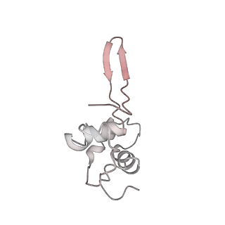 6645_5jus_P_v1-4
Saccharomyces cerevisiae 80S ribosome bound with elongation factor eEF2-GDP-sordarin and Taura Syndrome Virus IRES, Structure III (mid-rotated 40S subunit)