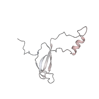 6645_5jus_TA_v1-4
Saccharomyces cerevisiae 80S ribosome bound with elongation factor eEF2-GDP-sordarin and Taura Syndrome Virus IRES, Structure III (mid-rotated 40S subunit)
