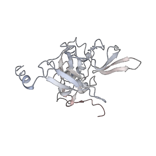 6646_5jut_BB_v1-3
Saccharomyces cerevisiae 80S ribosome bound with elongation factor eEF2-GDP-sordarin and Taura Syndrome Virus IRES, Structure IV (almost non-rotated 40S subunit)