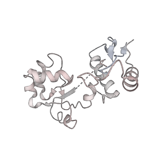 6646_5jut_E_v1-3
Saccharomyces cerevisiae 80S ribosome bound with elongation factor eEF2-GDP-sordarin and Taura Syndrome Virus IRES, Structure IV (almost non-rotated 40S subunit)