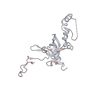 6646_5jut_FB_v1-3
Saccharomyces cerevisiae 80S ribosome bound with elongation factor eEF2-GDP-sordarin and Taura Syndrome Virus IRES, Structure IV (almost non-rotated 40S subunit)