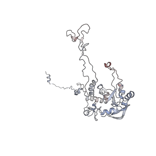 6646_5jut_H_v1-3
Saccharomyces cerevisiae 80S ribosome bound with elongation factor eEF2-GDP-sordarin and Taura Syndrome Virus IRES, Structure IV (almost non-rotated 40S subunit)