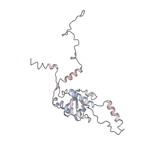 6646_5jut_L_v1-3
Saccharomyces cerevisiae 80S ribosome bound with elongation factor eEF2-GDP-sordarin and Taura Syndrome Virus IRES, Structure IV (almost non-rotated 40S subunit)