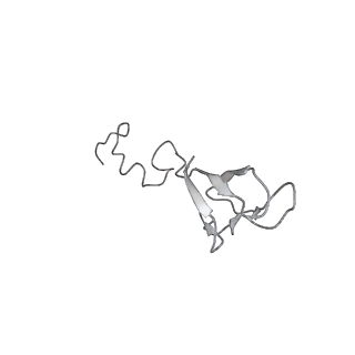 6646_5jut_YB_v1-3
Saccharomyces cerevisiae 80S ribosome bound with elongation factor eEF2-GDP-sordarin and Taura Syndrome Virus IRES, Structure IV (almost non-rotated 40S subunit)