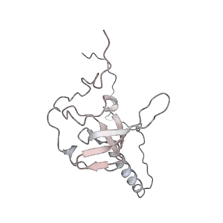 6646_5jut_Y_v1-3
Saccharomyces cerevisiae 80S ribosome bound with elongation factor eEF2-GDP-sordarin and Taura Syndrome Virus IRES, Structure IV (almost non-rotated 40S subunit)