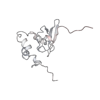 6647_5juu_MB_v1-3
Saccharomyces cerevisiae 80S ribosome bound with elongation factor eEF2-GDP-sordarin and Taura Syndrome Virus IRES, Structure V (least rotated 40S subunit)