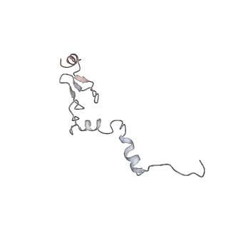 6647_5juu_OA_v1-3
Saccharomyces cerevisiae 80S ribosome bound with elongation factor eEF2-GDP-sordarin and Taura Syndrome Virus IRES, Structure V (least rotated 40S subunit)