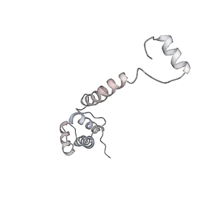 6647_5juu_OB_v1-3
Saccharomyces cerevisiae 80S ribosome bound with elongation factor eEF2-GDP-sordarin and Taura Syndrome Virus IRES, Structure V (least rotated 40S subunit)