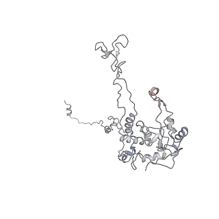 6648_5juo_H_v1-3
Saccharomyces cerevisiae 80S ribosome bound with elongation factor eEF2-GDP-sordarin and Taura Syndrome Virus IRES, Structure I (fully rotated 40S subunit)