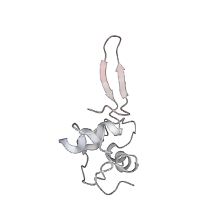 6648_5juo_P_v1-3
Saccharomyces cerevisiae 80S ribosome bound with elongation factor eEF2-GDP-sordarin and Taura Syndrome Virus IRES, Structure I (fully rotated 40S subunit)