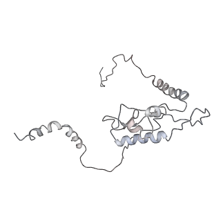 6648_5juo_Q_v1-3
Saccharomyces cerevisiae 80S ribosome bound with elongation factor eEF2-GDP-sordarin and Taura Syndrome Virus IRES, Structure I (fully rotated 40S subunit)