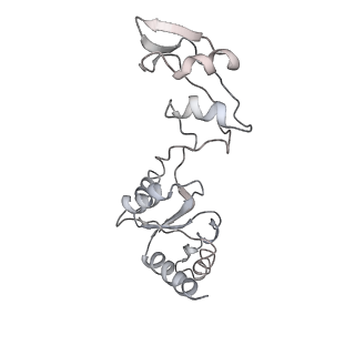 6648_5juo_VA_v1-3
Saccharomyces cerevisiae 80S ribosome bound with elongation factor eEF2-GDP-sordarin and Taura Syndrome Virus IRES, Structure I (fully rotated 40S subunit)