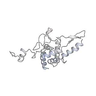 6649_5jup_CB_v1-3
Saccharomyces cerevisiae 80S ribosome bound with elongation factor eEF2-GDP-sordarin and Taura Syndrome Virus IRES, Structure II (mid-rotated 40S subunit)