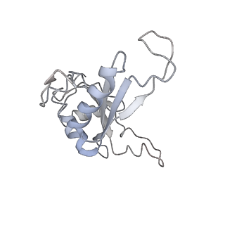 6650_5jus_O_v1-4
Saccharomyces cerevisiae 80S ribosome bound with elongation factor eEF2-GDP-sordarin and Taura Syndrome Virus IRES, Structure III (mid-rotated 40S subunit)