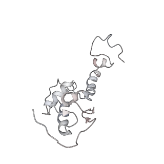 6650_5jus_PB_v1-4
Saccharomyces cerevisiae 80S ribosome bound with elongation factor eEF2-GDP-sordarin and Taura Syndrome Virus IRES, Structure III (mid-rotated 40S subunit)