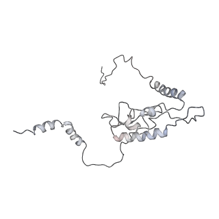 6650_5jus_Q_v1-4
Saccharomyces cerevisiae 80S ribosome bound with elongation factor eEF2-GDP-sordarin and Taura Syndrome Virus IRES, Structure III (mid-rotated 40S subunit)