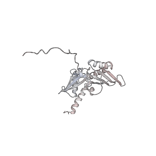 6652_5jut_AB_v1-3
Saccharomyces cerevisiae 80S ribosome bound with elongation factor eEF2-GDP-sordarin and Taura Syndrome Virus IRES, Structure IV (almost non-rotated 40S subunit)