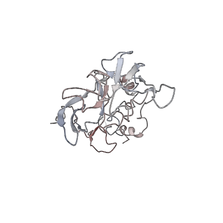 6652_5jut_F_v1-3
Saccharomyces cerevisiae 80S ribosome bound with elongation factor eEF2-GDP-sordarin and Taura Syndrome Virus IRES, Structure IV (almost non-rotated 40S subunit)
