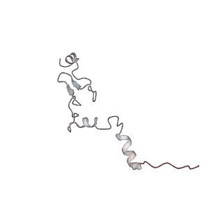 6652_5jut_OA_v1-3
Saccharomyces cerevisiae 80S ribosome bound with elongation factor eEF2-GDP-sordarin and Taura Syndrome Virus IRES, Structure IV (almost non-rotated 40S subunit)